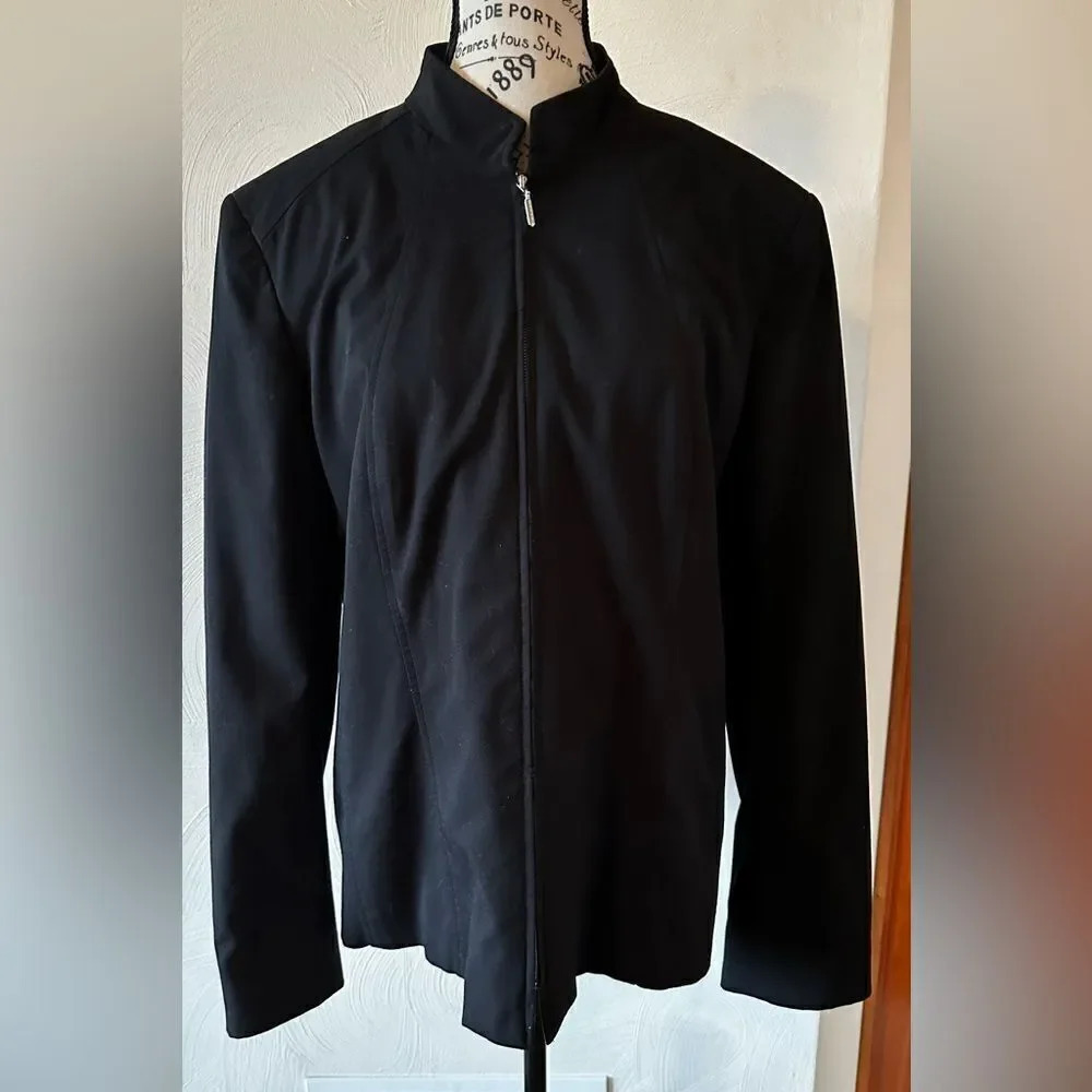 Aline Blazer women’s black stretch.  Size 14